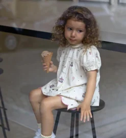 Toppe|Copenhagen Colors Top - Cream Tivoli Print