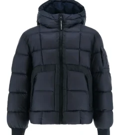 Overgangsjakker|Dunjakker Og Dynejakker|C.P. Company Dunjakke - Total Eclipse Blue