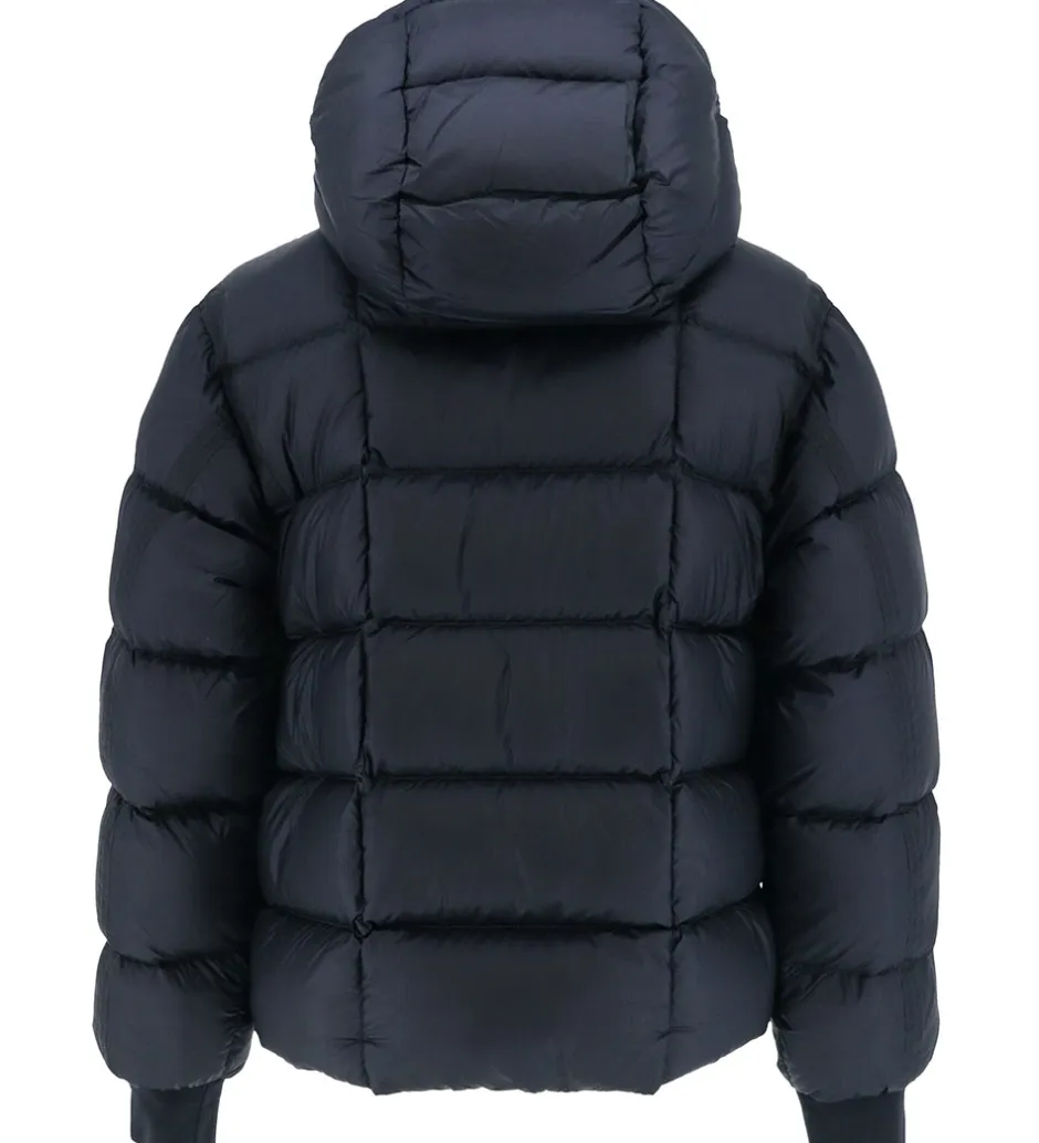 Overgangsjakker|Dunjakker Og Dynejakker|C.P. Company Dunjakke - Total Eclipse Blue