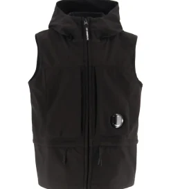 Softshell|C.P. Company Softshellvest - Sort