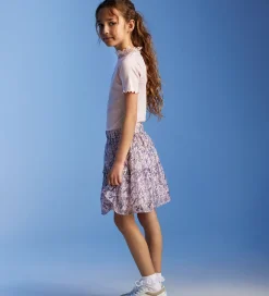 Nederdele|Creamie Nederdel - Flower Dobby - Lotus