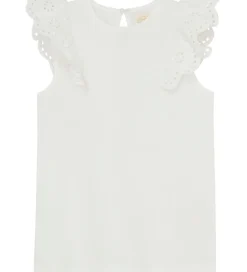 Toppe|Creamie Top - Lace - Cloud m. Hulmønster