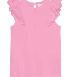 Toppe|Creamie Top - Lace - Rosebloom m. Hulmønster