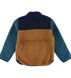 Fleece|Danefæ Fleecejakke - Danodder - Caramel/Navy/Slate