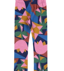 Leggings|Danefæ Leggings - Bomuld/Viskose - Danecheer - Rose Geofleur