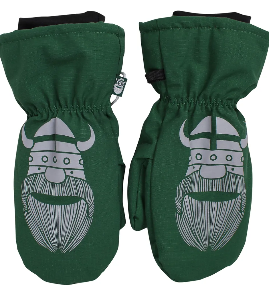 Handsker Og Luffer|Danefæ Luffer m. Fleece - DaneSnowball - Dk Pine m. Erik