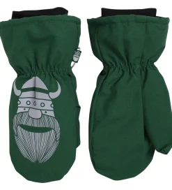 Handsker Og Luffer|Danefæ Luffer m. Fleece - DaneSnowball - Dk Pine m. Erik