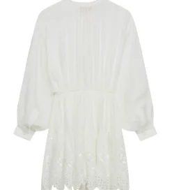 Konfirmationstøj|Designers Remix Kjole - Vera Broderie Short - Cream