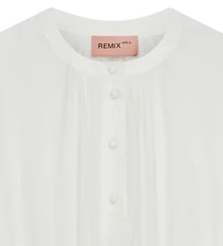 Konfirmationstøj|Designers Remix Kjole - Vera Broderie Short - Cream