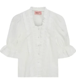 Konfirmationstøj|Designers Remix Skjorte - Velma Lace - Cream