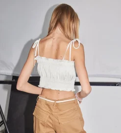 Toppe|Designers Remix Top - Emme - Cream