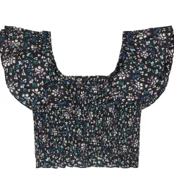 Toppe|Designers Remix Top - Sandrine - Black Flower Print