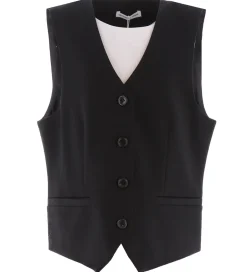 Veste|Designers Remix Vest - Zoe - Black