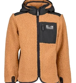 Fleece|Didriksons Fleecejakke - Exa - Almond Brown