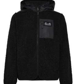 Fleece|Didriksons Fleecejakke - Exa - Sort