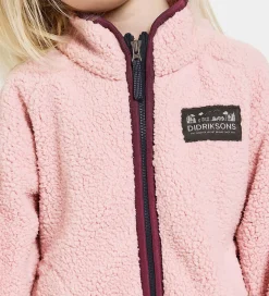 Fleece|Didriksons Fleecejakke - Gibbs - Dusty Pink