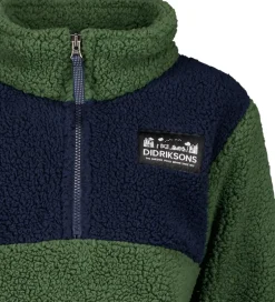 Fleece|Didriksons Fleecetrøje - Gosig - Light Moss