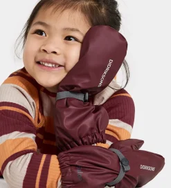 Handsker Og Luffer|Didriksons Luffer m. Fleece - PU - Pileglove - Anemon Red