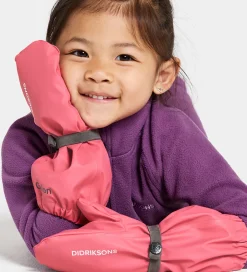 Handsker Og Luffer|Didriksons Luffer m. Fleece - PU - Pileglove - Dusty Azalea