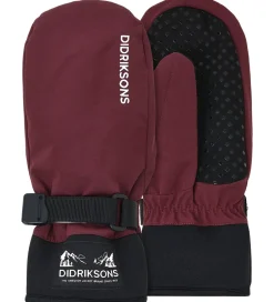 Handsker Og Luffer|Didriksons Luffer m. Fleece - Lovas - Anemon Red