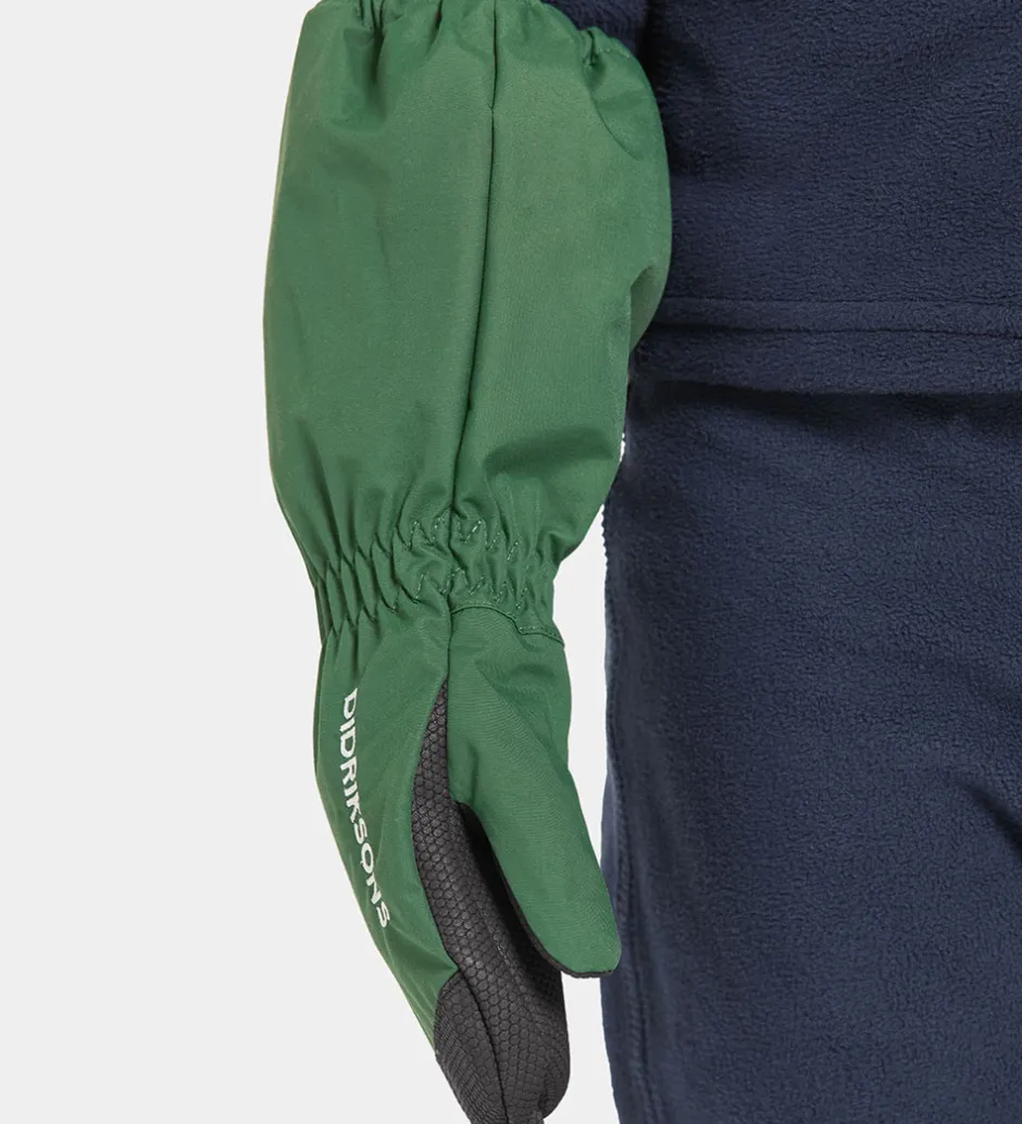 Handsker Og Luffer|Didriksons Luffer m. Fleece - Shell - Pine Green
