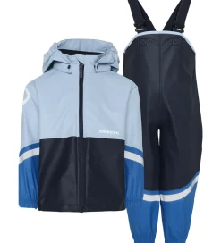 Regntøj|Didriksons Regntøj m. Seler - Waterman - PU - Navy