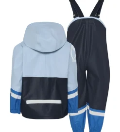 Regntøj|Didriksons Regntøj m. Seler - Waterman - PU - Navy