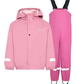 Regntøj|Didriksons Regntøj m. seler - PU - Slaskeman - Light Heather Pin