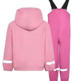 Regntøj|Didriksons Regntøj m. seler - PU - Slaskeman - Light Heather Pin