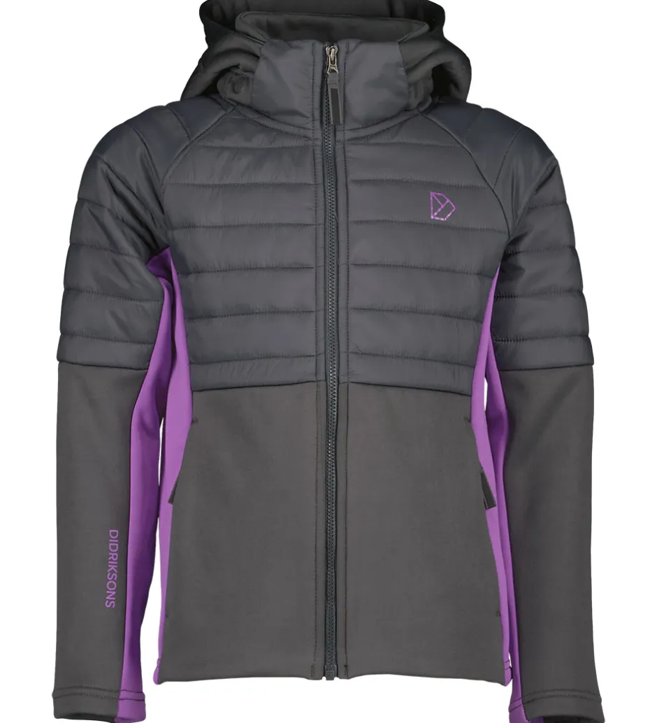 Softshell|Didriksons Softshelljakke m. Termo - Nejlika - Coal Black