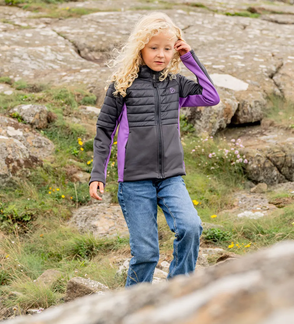 Softshell|Didriksons Softshelljakke m. Termo - Nejlika - Coal Black