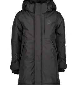 Drengetøj|Vinterjakker|Didriksons Vinterfrakke - Porfyr - Sort