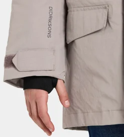 Vinterjakker|Didriksons Vinterjakke - Sylvin K - Ash Brown