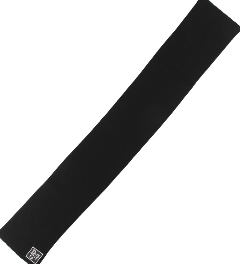 Tørklæder|Dolce & Gabbana Halstørklæde - 140x30 - Uld - Sort