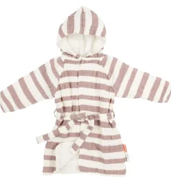 Badekåber|Done by Deer Badekåbe - Stripes - Powder
