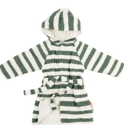 Badekåber|Done by Deer Badekåbe - Stripes - Grøn