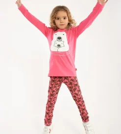 Leggings|DYR -Cph Leggings - cheetah - Dk Brick Flutter