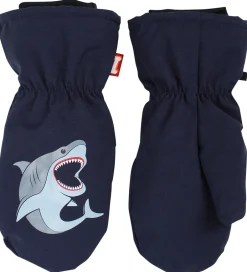 Handsker Og Luffer|DYR -Cph Luffer m. Fleece - Paw - Navy m. Hvidhaj