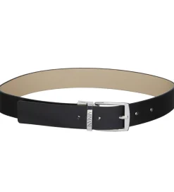 Bælter|Emporio Armani Bælte - Vendbar - Sort/Beige