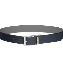 Bælter|Emporio Armani Bælte - Vendbar - Navy/Grå