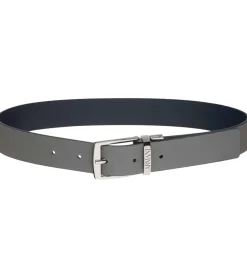 Bælter|Emporio Armani Bælte - Vendbar - Navy/Grå