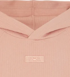 Hættetrøjer|Emporio Armani Hættetrøje - Rib - Mahogany Rose