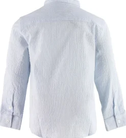 Konfirmationstøj|Emporio Armani Skjorte - Blå/Hvidstribet