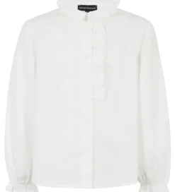 Konfirmationstøj|Emporio Armani Skjorte - Hvid m. Print