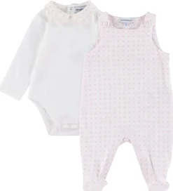 Heldragter|Emporio Armani Sparkedragt/Body l/æ - Hvid/Rosa m. Logoer