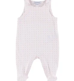 Heldragter|Emporio Armani Sparkedragt/Body l/æ - Hvid/Rosa m. Logoer