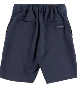 Skjorter|Konfirmationstøj|Emporio Armani Sæt - Skjorte/Shorts - Hvid/Dark Navy