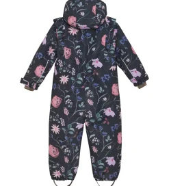 Flyverdragter|En Fant Flyverdragt - Ebony m. Blomster/Flæser