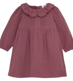 Kjoler|En Fant Kjole - Musselin - Roan rouge