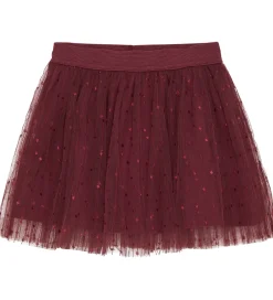 Nederdele|En Fant Nederdel - Tyl - Tawny Port